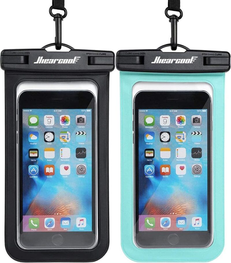 Hiearcool Waterproof Phone Case for iPhone 15 14 13 12 Pro Max